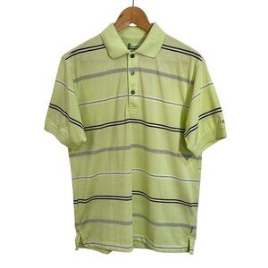 IZOD Light Green Men’s Short Sleeve Striped Golf Polo Sz. SP (X-Treme Function)